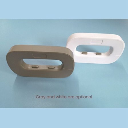 Kjøleskap Fryser Dørlås for Barn Barn Sikker Kjøleskap Låse Lås Ingen Verktøy Nødvendig Enkel Installasjon Hvit