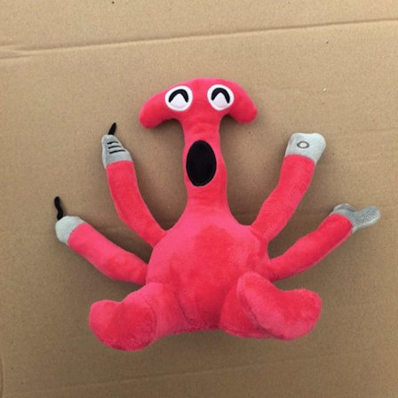 Garten Of Banban Plysjleketøy | Søt Garden of Banban Spillfigur Kosedyr | Samleobjekt Myk Dukke for Barn og Fans *Rød Kirurg*