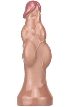 Monster Dildo Umik Hellbraun 21 cm