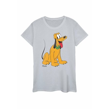 Disney Dam/Dam Classic Pluto Heather T-shirt L Heather Grå