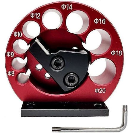 8 Huller Træpindemager - Professionel Dyvelplade, Elektrisk Borefræser Dyvel Rund Stang Hjælpeværktøj - På Lager