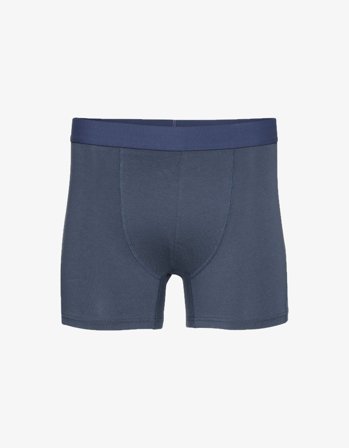Classic Organic Boxer Briefs - Petrol Blue - XL