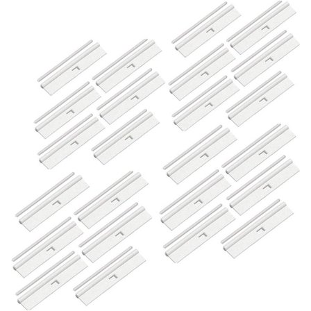 24 stk. Vertikale persienner tilbehør - Vertikale rullegardin oppheng,