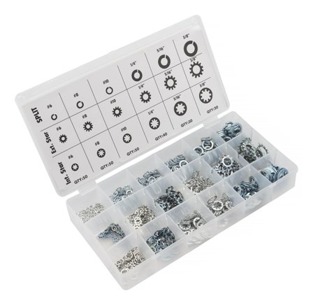 PELA 508685 Tannskive sett, 720 deler, Innfesting