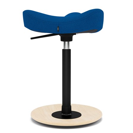 Varier Furniture Move Compact - Blue Wool - Natural base