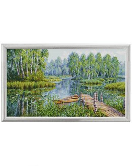 Stickpackung Bild Brücke