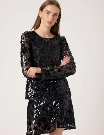 Soaked in Luxury Slwinslet Tee - Black - S