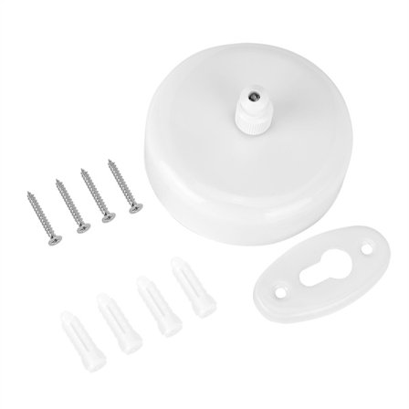 Hushålls 304 rostfritt stål infällbar klädstång tvättlina (vit)