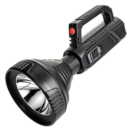 Superljus Stark Led Spotlight Belysning Fackla Usb Laddningsbar Vattentät Lampa Ultra Ljus Utomhus Bärbar Handhållen Ficklampa För Camping Hiki