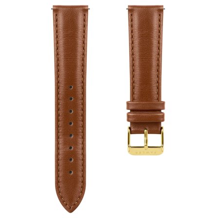 Night Sky | Brown Quick-release Leather Straps for Men - Watch straps