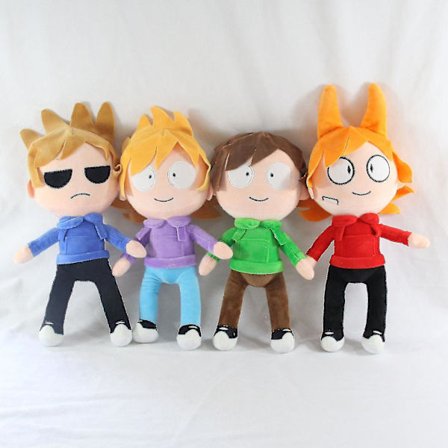 Eddsworld Pehmolelut 4kpl_b