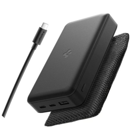 Spigen Powerbank 20000mAh 30W - Svart