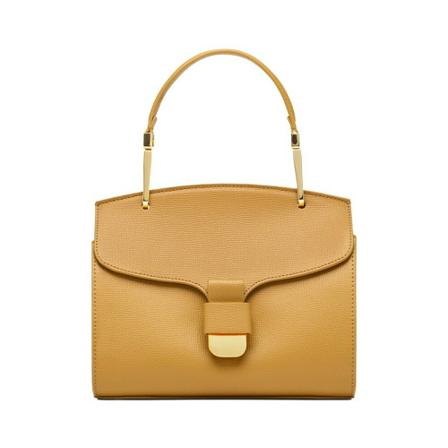 Coccinelle, Neofirenze Textured Bag Oranje, Dames, Maat:ONE Size,leer