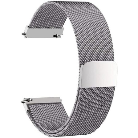 Garmin Vivomove Luxe milanese klockarmband i rostfritt stål - Silver