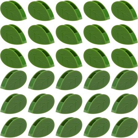 30 stk plante klatrevegg hengende klips selvklebende plantevegg festeklips usynlig bladform vinbrakett