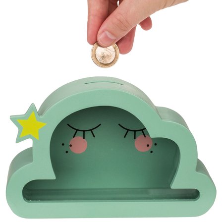 Sparebøsse i Tre Søvnig Sky