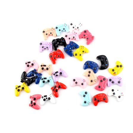 30 stk videospilscontroller Charms Resin Charms spilcontroller