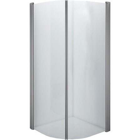 Contura Space SBNK Dusjhjørne bøyd, med håndtak, 900 mm, Baderom