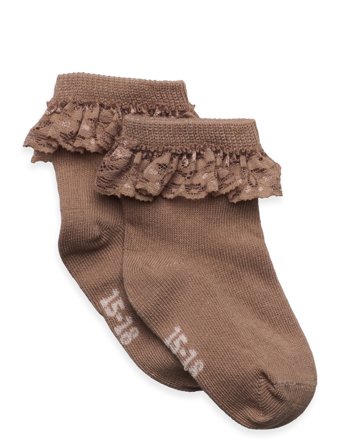 Minymo | Ankle Sock W. Lace | 31