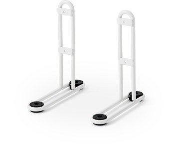 Adax Floor stand low white - Golvställ för Adax panelelement, låg