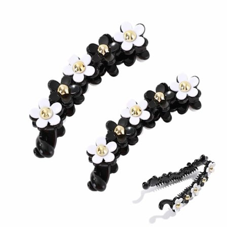 2 kpl hiusbanaaniklipsit, kalaklipsit ranskalainen banaanihiusklipsi hiuskampa kalanpyrstöhiusklipsi joustava poninhännän pidike 