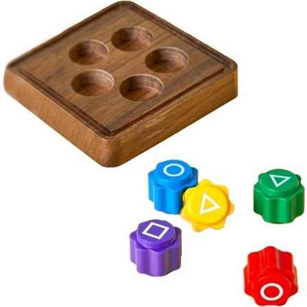 GongGi Spil Sæt, Koreansk Folkespil Sæt Blæksprutte Kast