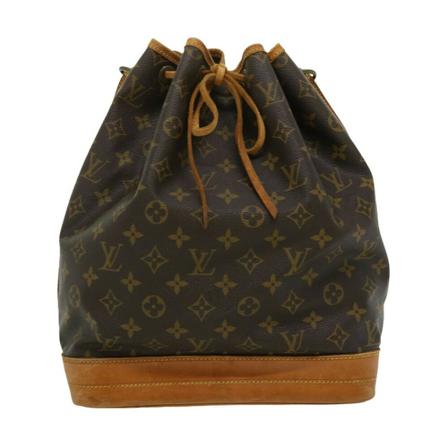 Louis Vuitton Vintage, Pre-owned Noe Monogram Bag Bruin, Dames, Maat:ONE Size,leer