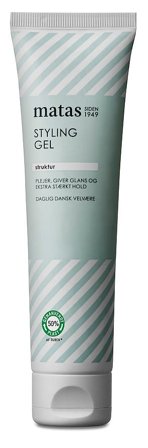 3 for 2 - Matas Striber Styling Gel 100 ml, Hår, Hårstyling, Hårgelé