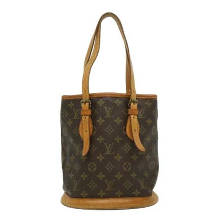 Louis Vuitton Vintage, Pre-owned Bucket Bag Bruin, Dames, Maat:ONE Size