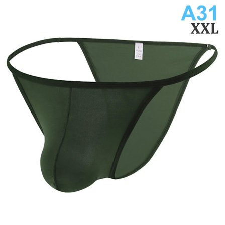 Erotiska Mini Kalsonger Män Sexiga Kalsonger Låg Midja T-Back Underkläder T - Perfet