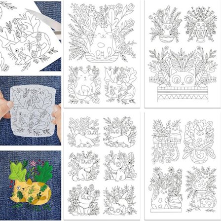 4 ark vannløselig håndsøm Stabilisatorer søm