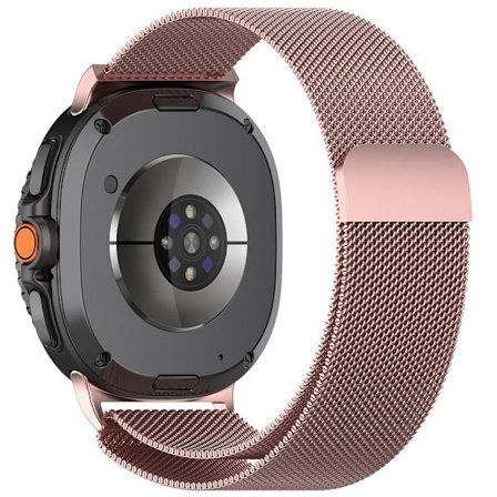 Galaxy Watch 8 46/44/40 mm Armband Milanese Loop Rosa