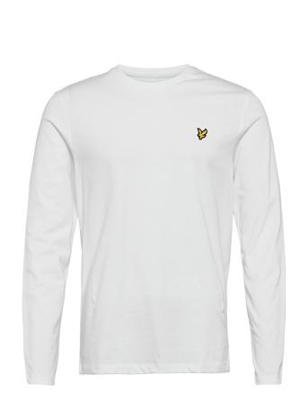 Plain L/S T-Shirt T-shirts Long-sleeved Hvit Lyle & Scott
