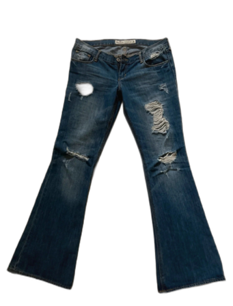 Lågmidjade Hollister jeans