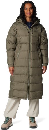 Columbia W's Pike Lake Long Jacket Stone Green