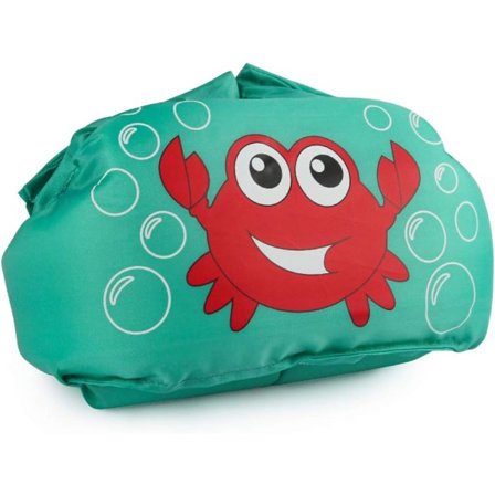 Svømmevinger med sikkerhetsbelte Oppdriftshjelp, for barn 2-6 år gamle 10-30 kg for svømmebegynnere hudvennlig uten oppblåsing redningsvest (kra