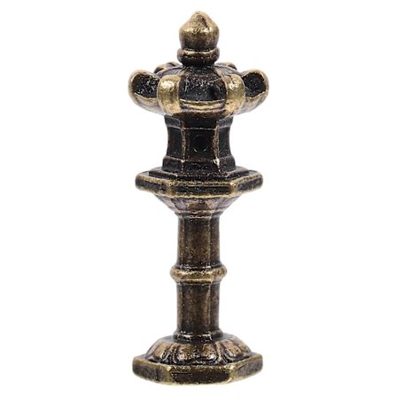 Pagodi-lyhty puutarhapatsas sisä- ja ulkokäyttöön, Zen-sisustus, maisema, kupariseospatsas