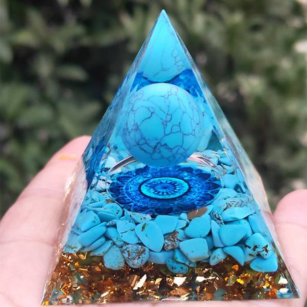 Krystal Pyramide Sten Livets Træ Energi Kvarts Krystaller Positiv Energi Generator Beskyttelse