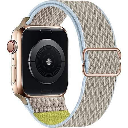 Stretchigt Solo Loop-armband kompatibelt med Apple Watch-armband