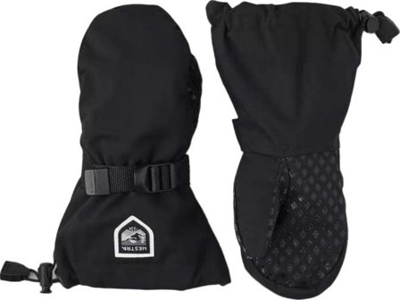 Hestra Fjellvott Junior Children hiking gloves Black 6