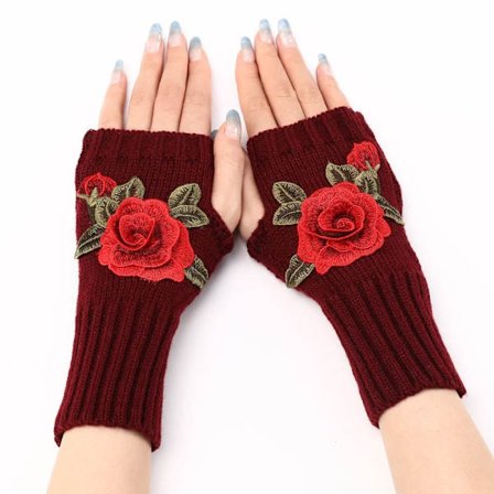 Håndleddshansker Fingerløse hansker RØD&RØD RØD&RØD red&red
