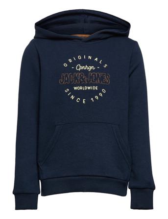 Jorsurface Branding Sweat Hood Bf Jr Blue Jack & J S
