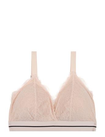 Darling Lace Lingerie Bras & Tops Soft Bras Triangle Bras Lyserød Love Stories
