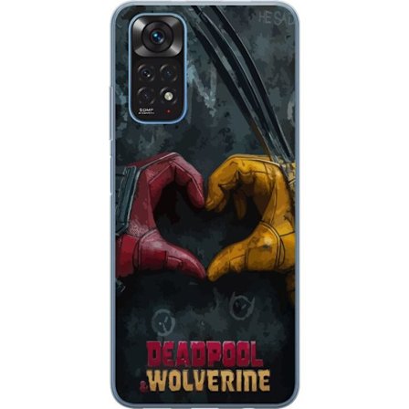 Kompatibelt Mobilskal till Xiaomi Xiaomi Redmi Note 11 Wolverine Deadpool