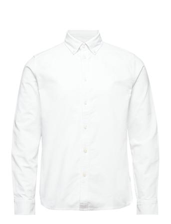 Kristian Oxford Shirt Skjorta Casual Vit Les Deux