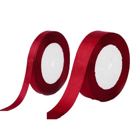 Satiininauha Punainen nauha Viini punainen nauha