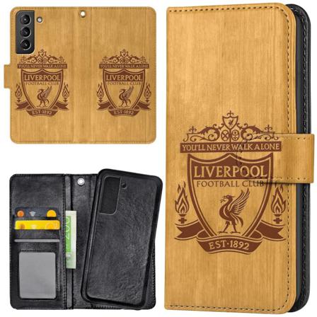 Samsung Galaxy S21 - Lompakkokotelo/Kuoret Liverpool Multicolor