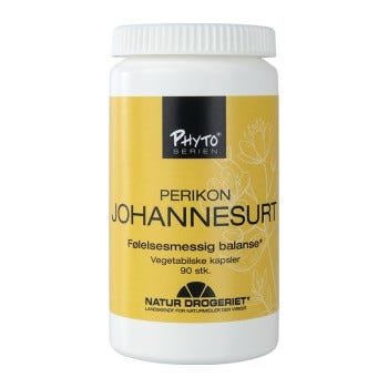 Johannesurt Perikon (Hypericum) 375mg, 90 kapsler
