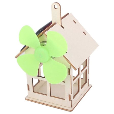 Solenergi Legetøj Børnesikker Samarbejdsevne Træ Pædagogisk Projekt Solcellesæt til Familien