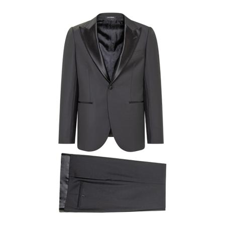 Emporio Armani Suit Sets Sort, Herre Jakkesæt